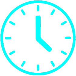24 hour AI Service - Image is a clock