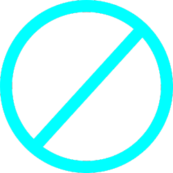 AI Call Filtering - Image is a no symbol