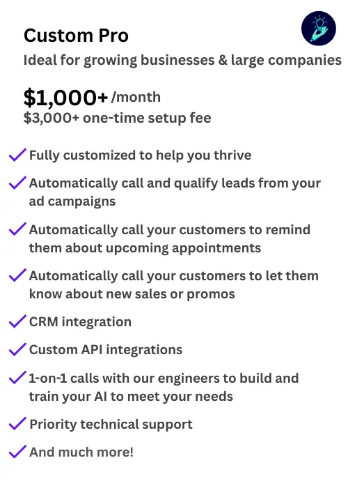 AI Pro Pricing Plan