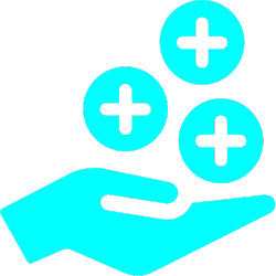 More AI - Image is a hand with three plus signs above it